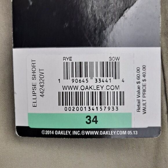 Oakley Ellipse mens shorts NWT - Picture 4 of 8